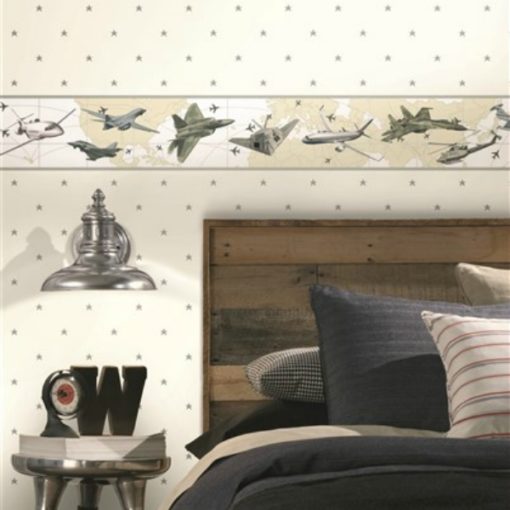 york-wallcoverings-growing-up-kids-leaving-on-a-jet-plane-all-over