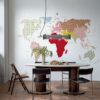 crochet παγκόσμιος χάρτης.